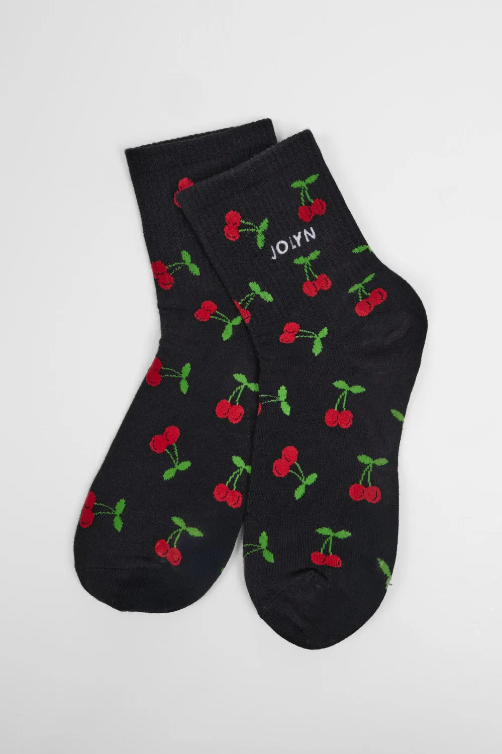 Crew Socks - Cherries sold by Jolyn