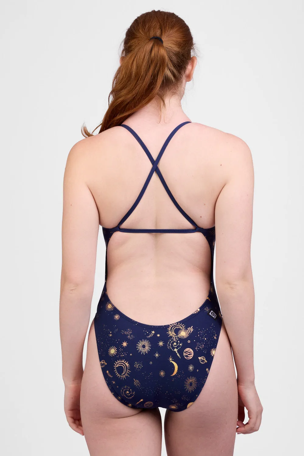 Brandon One Piece Swimsuit - Metallic Celestial sold by Jolyn product image thumbnail 2