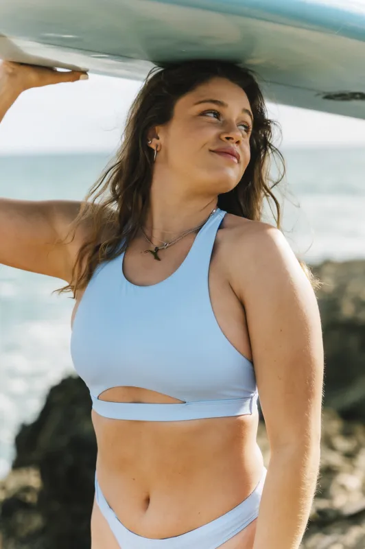 Carmen Bikini Top - Sky sold by Jolyn