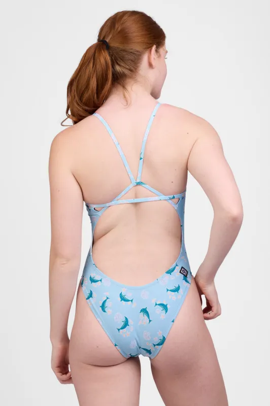 Perry One Piece Swimsuit - Dolphrenz sold by Jolyn