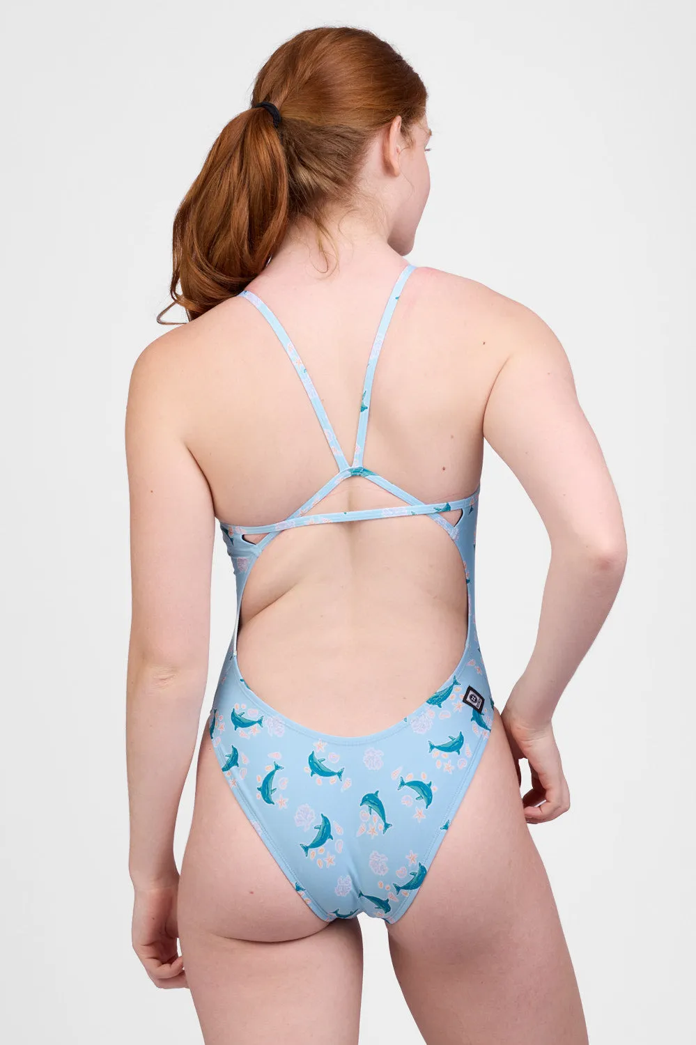Perry One Piece Swimsuit - Dolphrenz sold by Jolyn