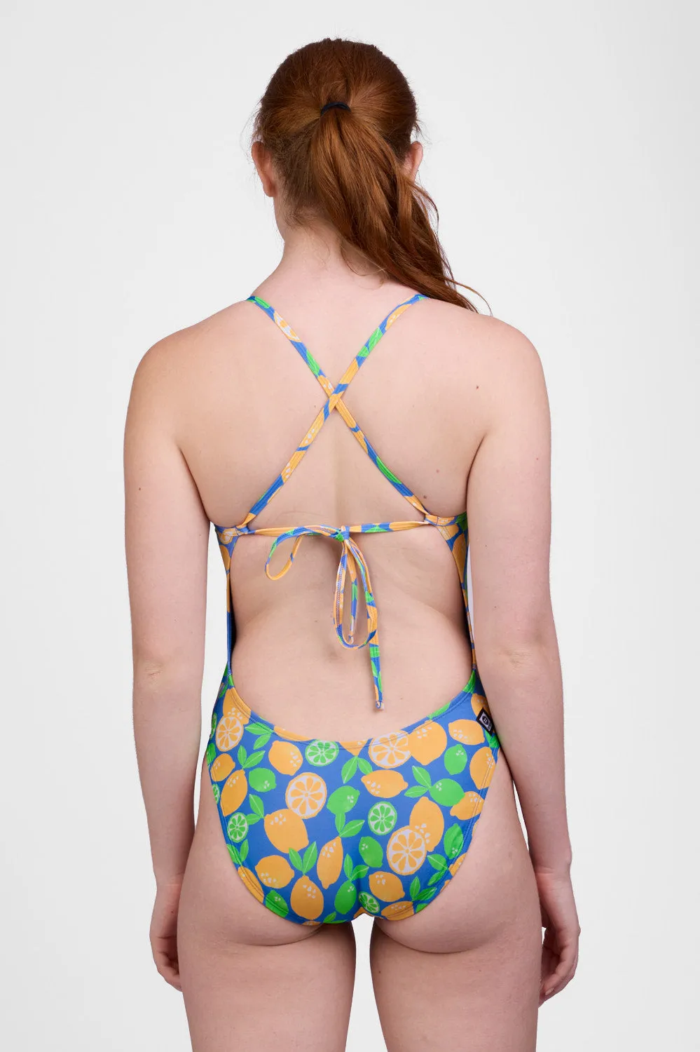 Jackson One Piece Swimsuit - Lemon Lime sold by Jolyn product image thumbnail 2
