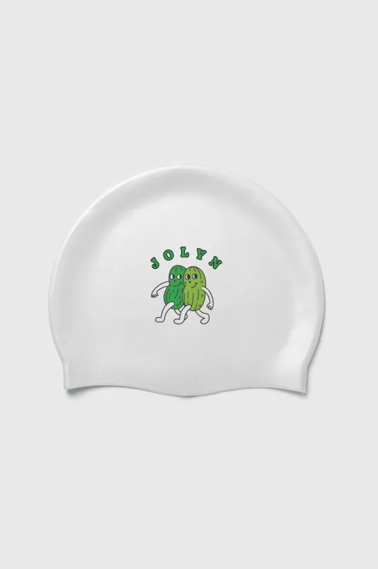 Silicone Swim Cap - Pickle Buddies sold by Jolyn