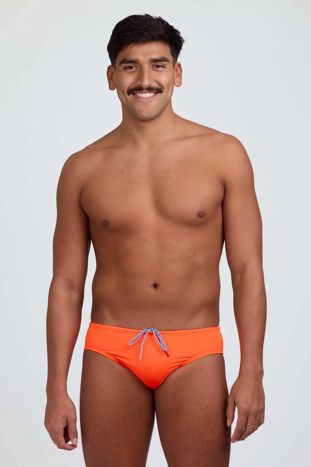 BROLYN Swim Brief - Orange Zest sold by Jolyn