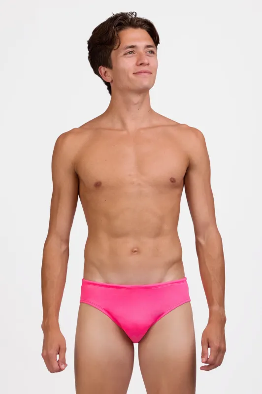 BROLYN Swim Brief - Pink Prism made by Jolyn