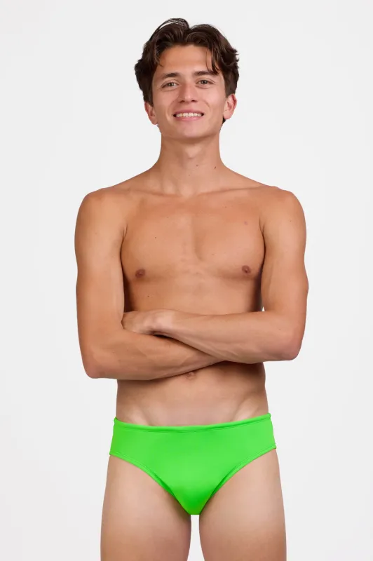 BROLYN Swim Brief - Lime made by Jolyn