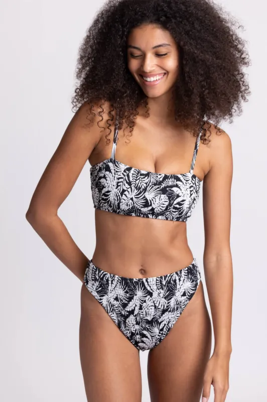 Hazel Smocked Bikini Bottom - Tropicana sold by Jolyn