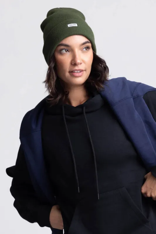Cuff Beanie - Classic Green sold by Jolyn