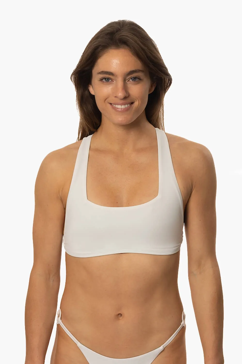 Cleo Bikini Top - White sold by Jolyn product image thumbnail 3