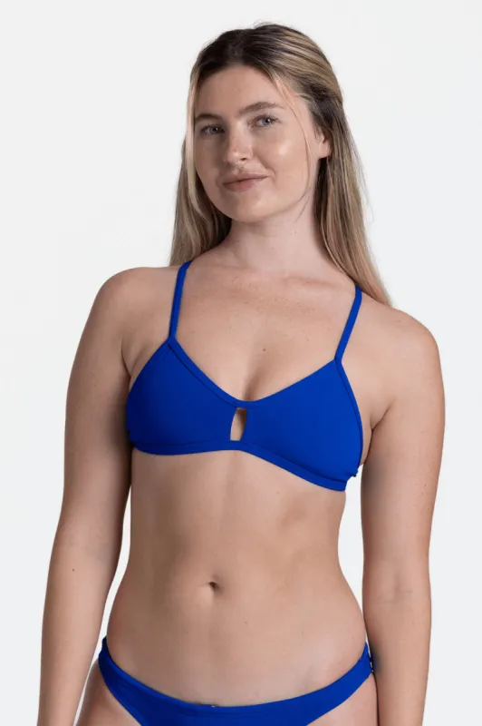 Vent Bikini Top - Blueberry sold by Jolyn