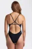 Perry One Piece Swimsuit - Black sold by Jolyn