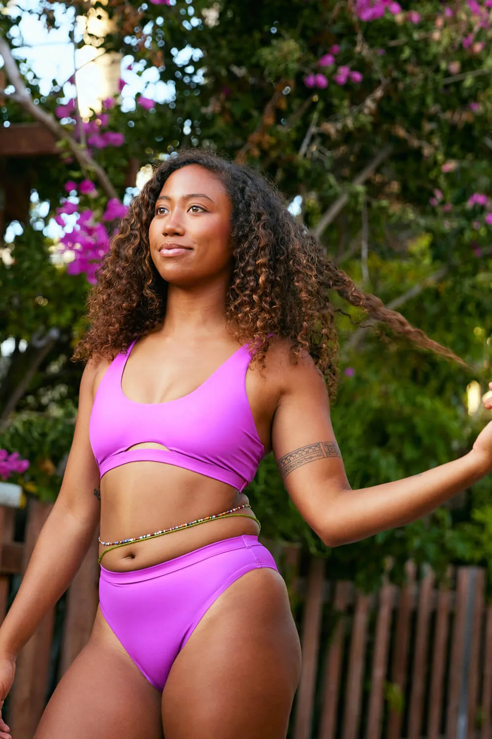 Nora Bikini Bottom - Leucadia sold by Jolyn