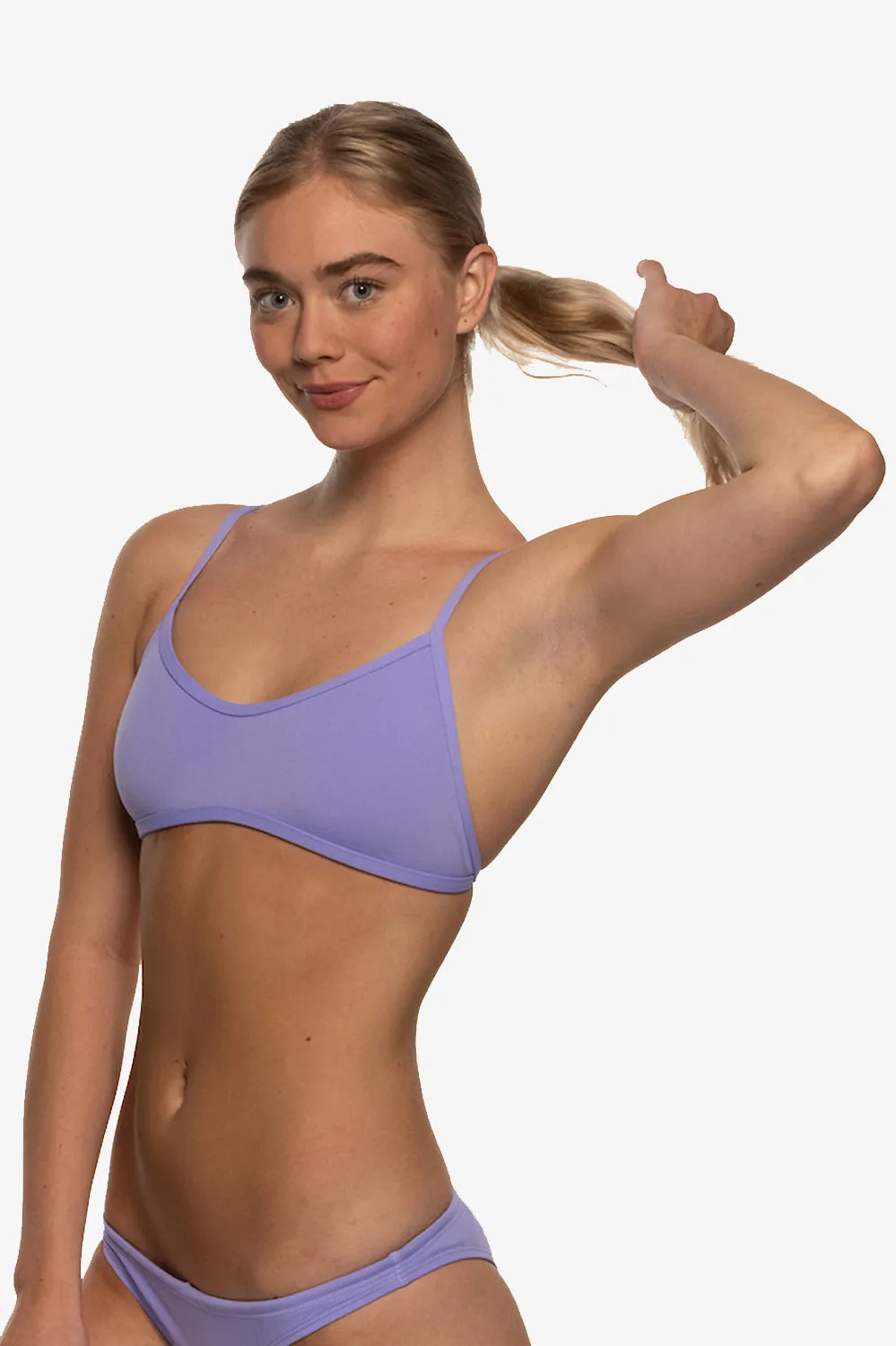 Malia Bikini Top - Lavender sold by Jolyn
