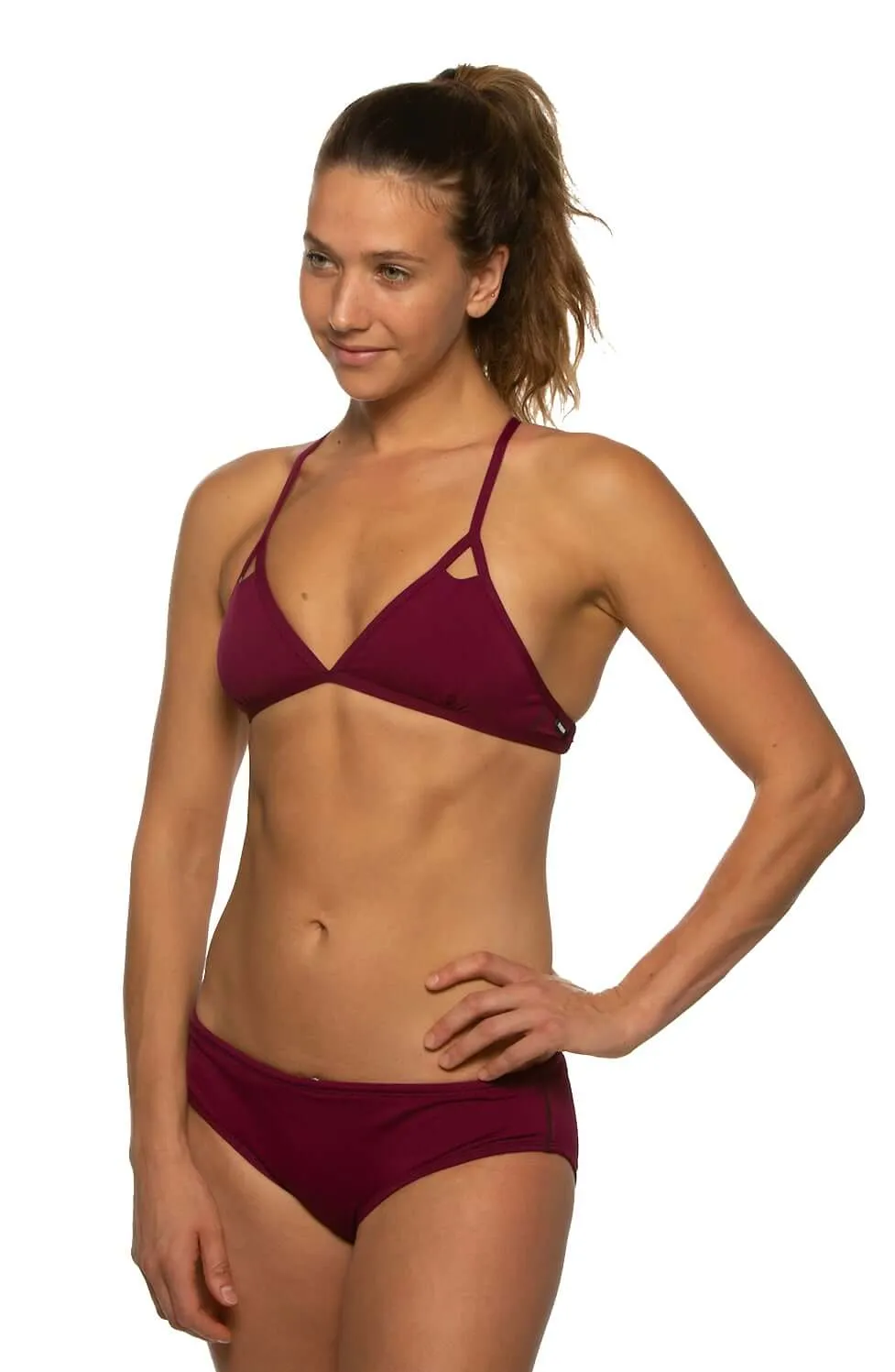 Ally Bikini Bottom - Cabernet sold by Jolyn product image thumbnail 3