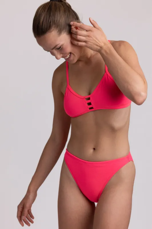 Penny Bikini Bottom - Hot Pink sold by Jolyn