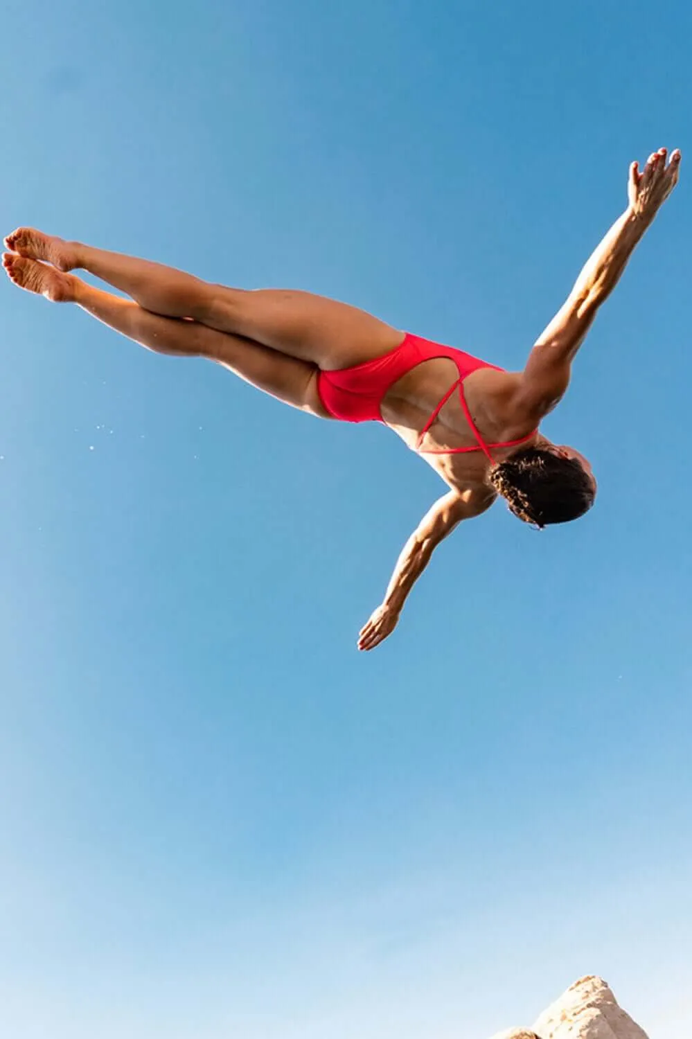 Brandon One Piece Swimsuit - Hot Pink sold by Jolyn