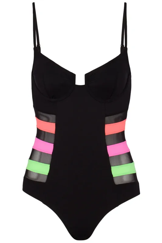 Montego Underwire Mesh Swimsuit sold by Vetchy