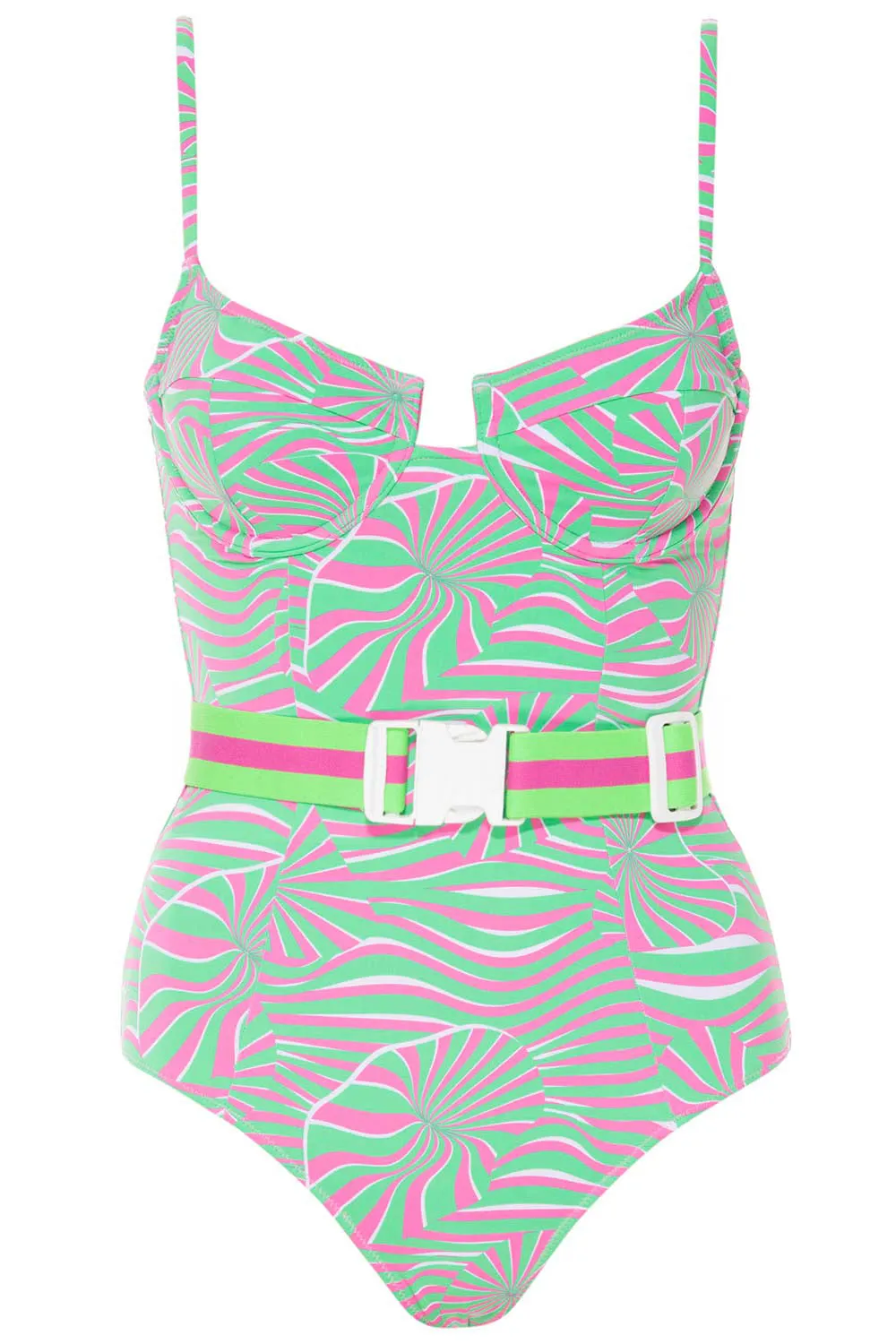Montego Underwire Geo Swimsuit sold by Vetchy