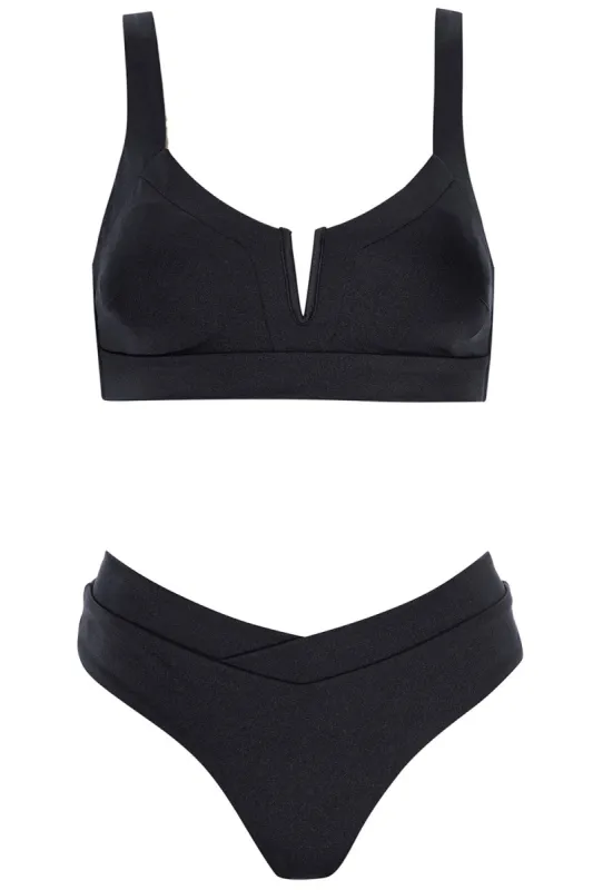 Vista Bikini Black Set sold by Vetchy