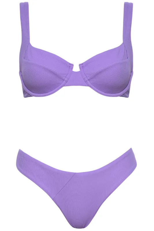 Laguna Bikini Lilac Set sold by Vetchy