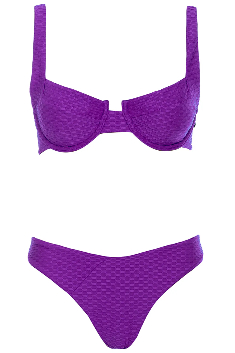 Laguna Bikini Purple Set sold by Vetchy