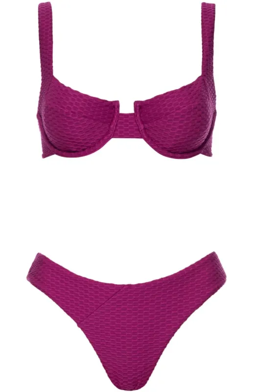 Laguna Bikini Burgundy Set sold by Vetchy