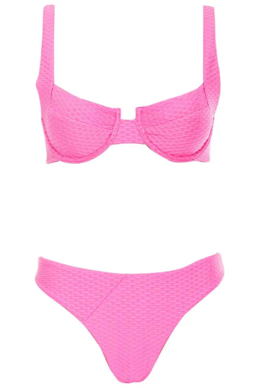Laguna Bikini Pink Set sold by Vetchy
