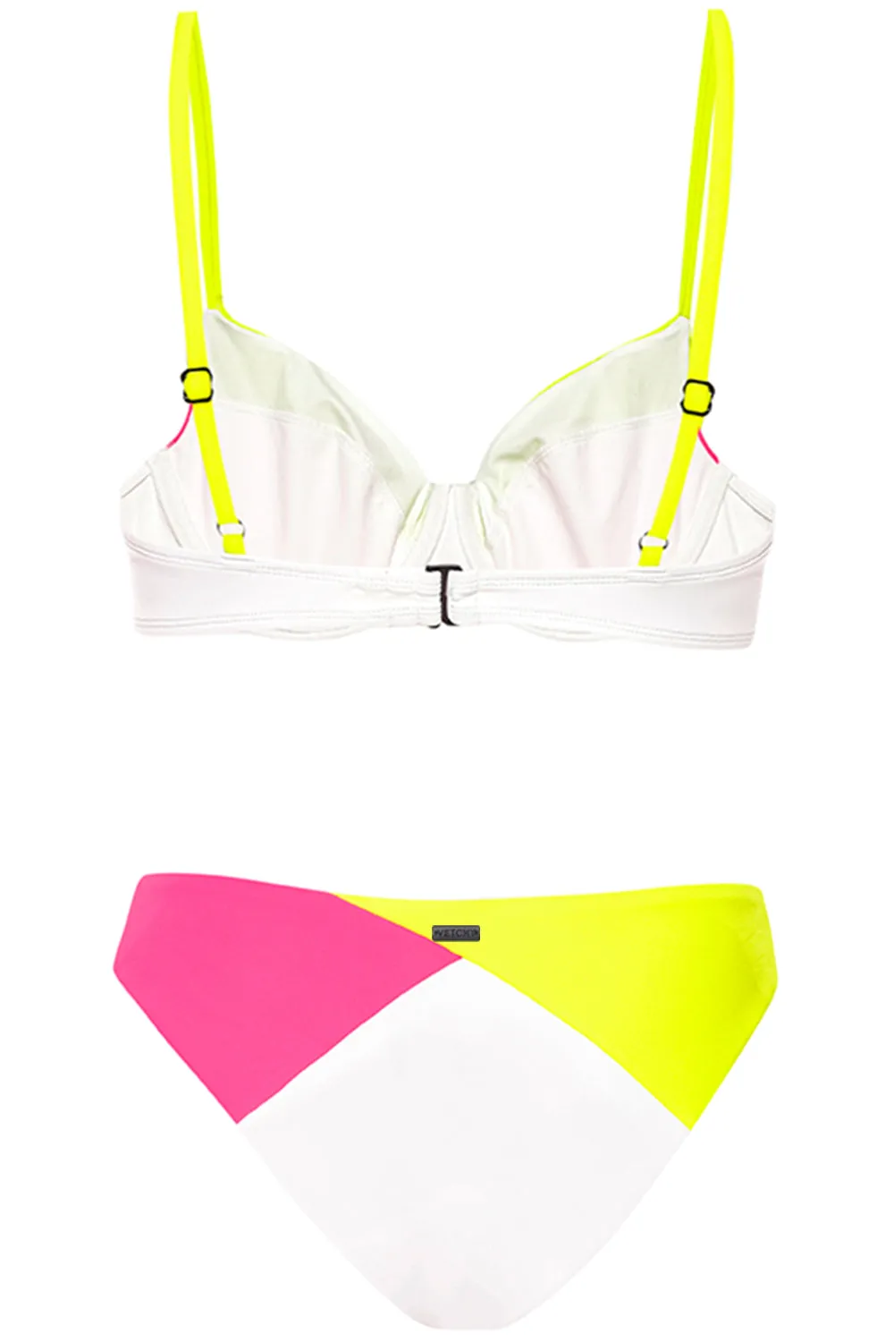 Destin Bikini Neon Tricolor Set sold by Vetchy product image thumbnail 4