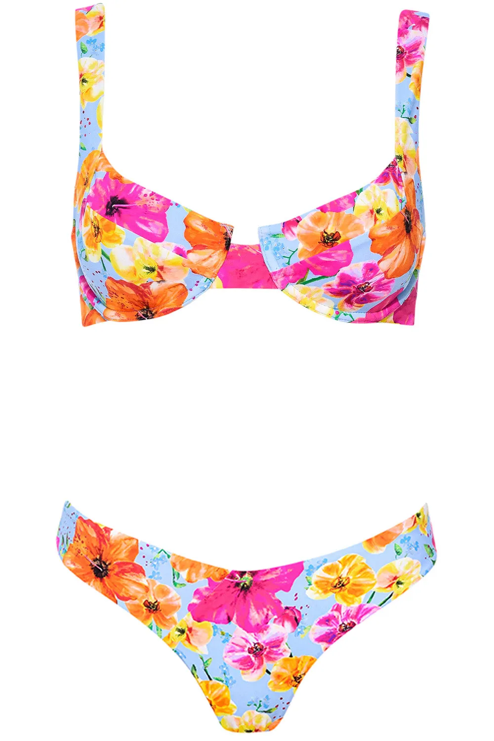 Laguna Bikini Hibiscus Set sold by Vetchy