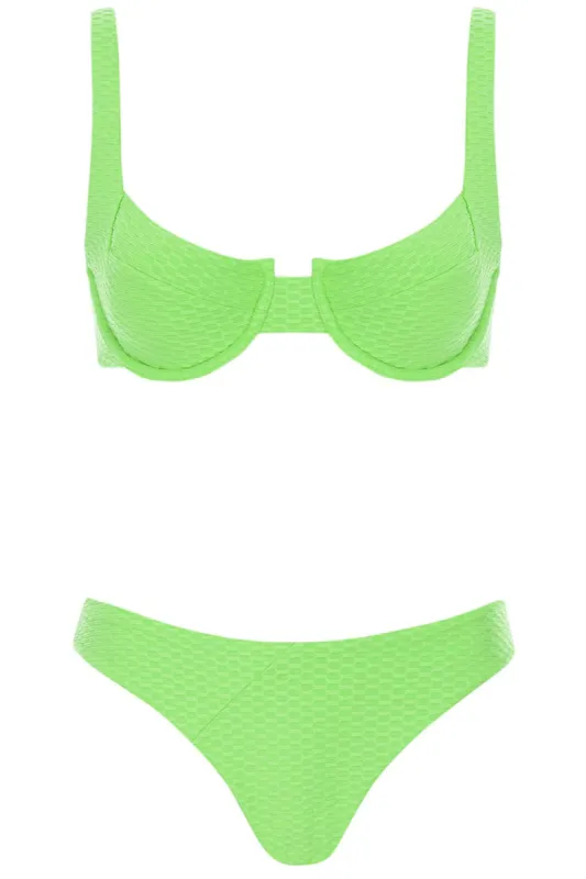 Laguna Bikini Green Set sold by Vetchy