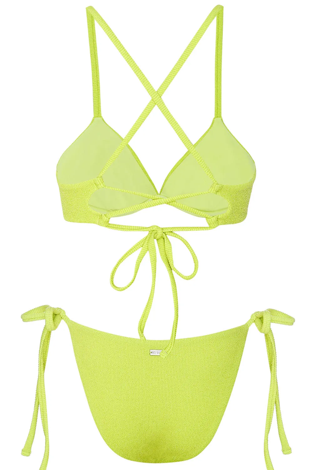 Portofino Bikini Neon Lurex Set sold by Vetchy product image thumbnail 5