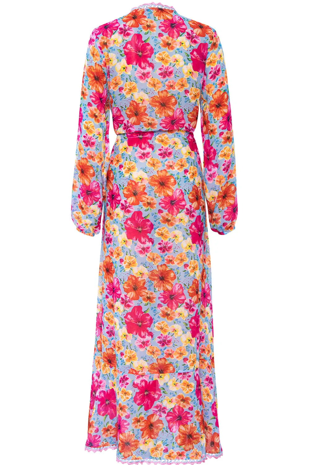 Hibiscus Maxi Cover Up sold by Vetchy product image thumbnail 4