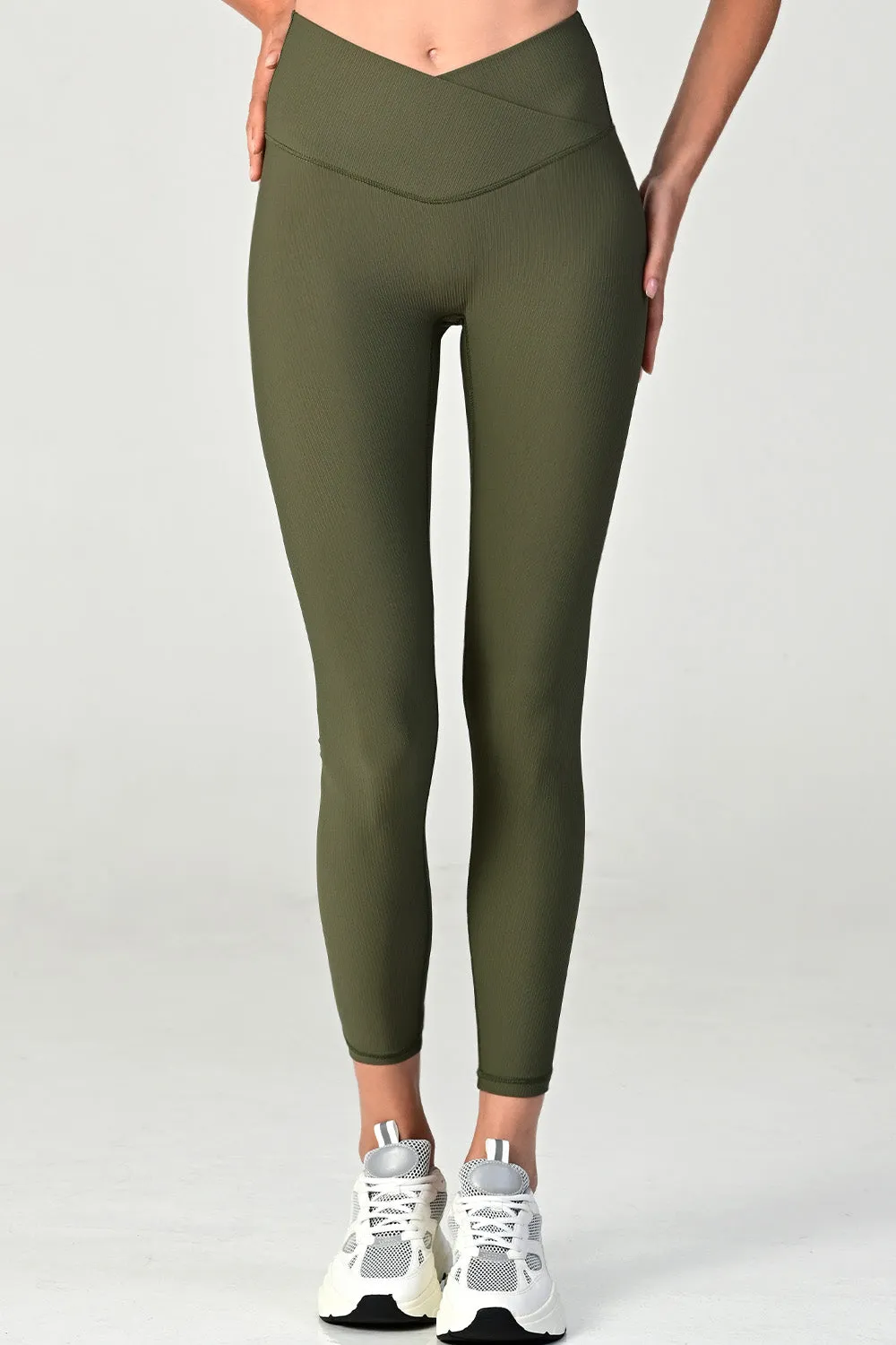 Melrose Army Ribbed Legging sold by Vetchy product image thumbnail 3