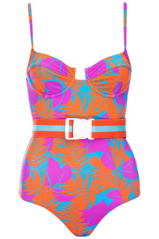 Montego Underwire Tropical Swimsuit sold by Vetchy
