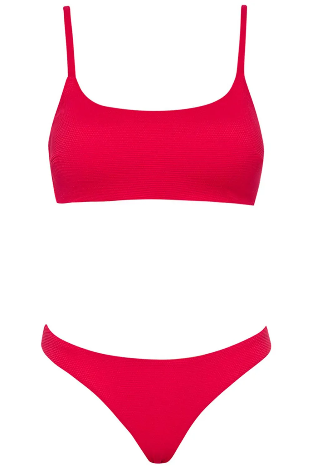 Malibu Bikini Red Set sold by Vetchy