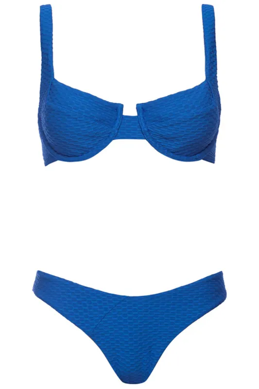 Laguna Bikini Blue Set sold by Vetchy