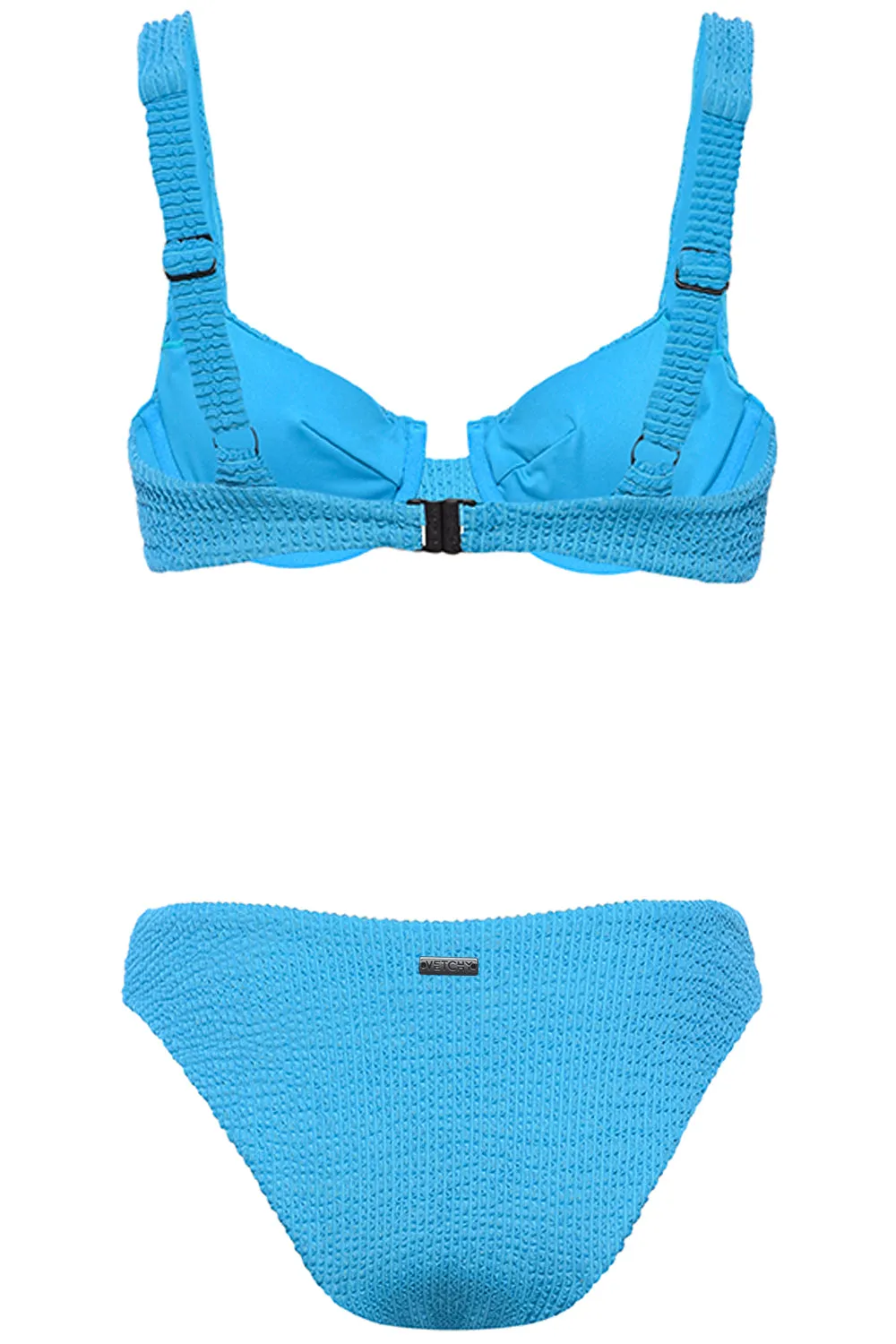 Laguna Bikini Crinkle Blue Set sold by Vetchy product image thumbnail 4