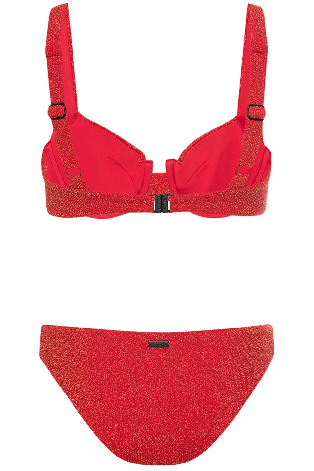Laguna Bikini Red Lurex Set sold by Vetchy product image thumbnail 4
