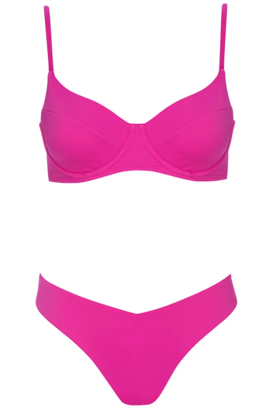 Destin Bikini Pink Set sold by Vetchy