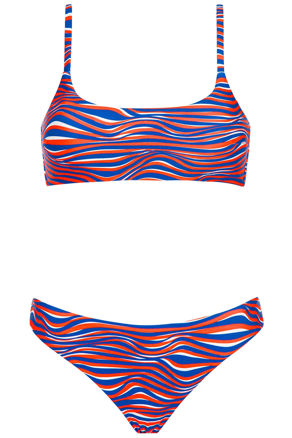 Malibu Bikini Geo Wave Set sold by Vetchy