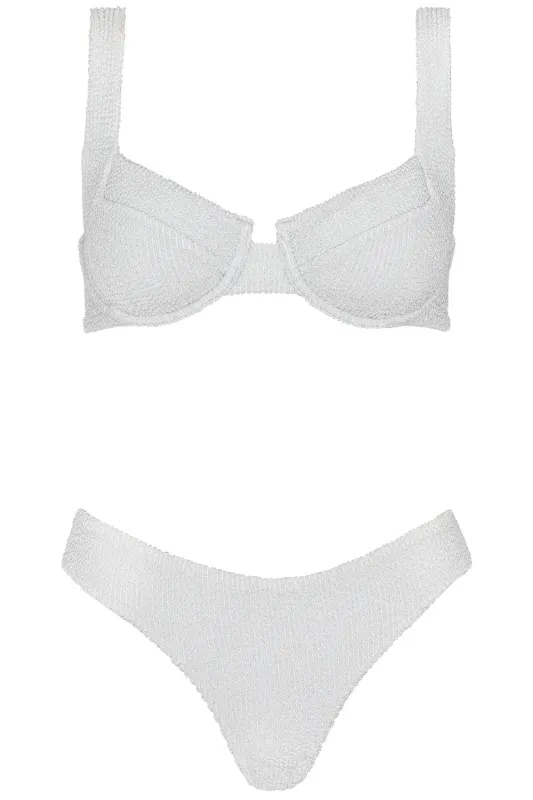 Laguna Bikini Crinkle Pearl Set sold by Vetchy