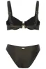 Laguna Bikini Black Lurex Set sold by Vetchy