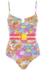 Montego Underwire Floral Swimsuit sold by Vetchy
