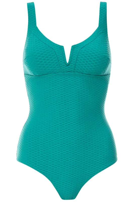 Vista Jade Green Swimsuit sold by Vetchy
