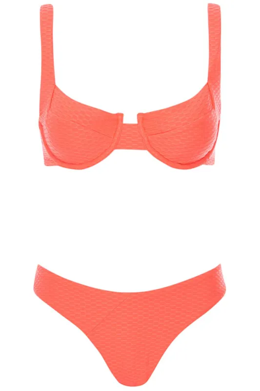 Laguna Bikini Orange Set sold by Vetchy