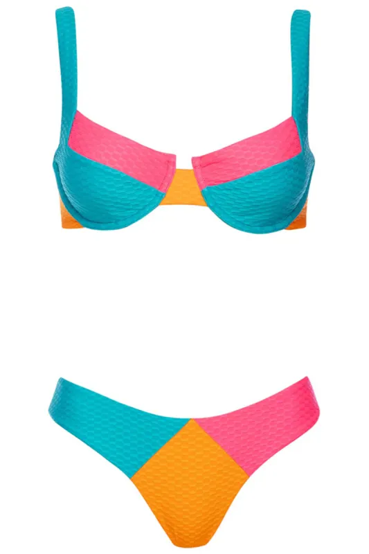 Laguna Bikini Tricolor II Set sold by Vetchy