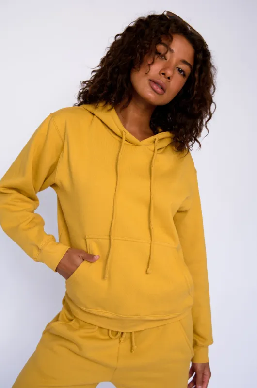 ULTRALUX Ana Hoodie - Marigold sold by Skatie