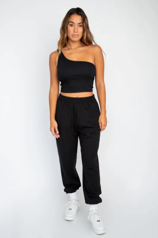 CLOUDLUX Jagger Sweatpants - Black sold by Skatie