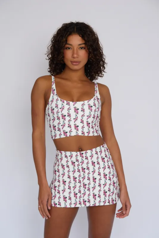 Paige Crop - Oxford sold by Skatie