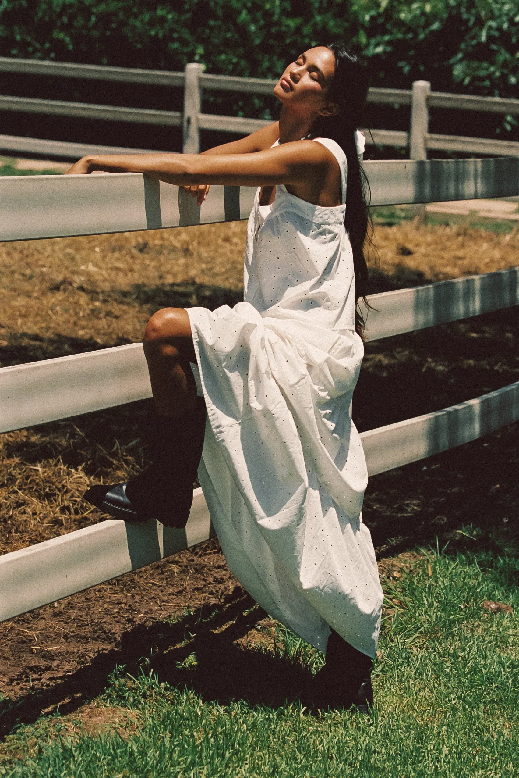 Quinn Top - White Eyelet sold by Skatie product image thumbnail 5